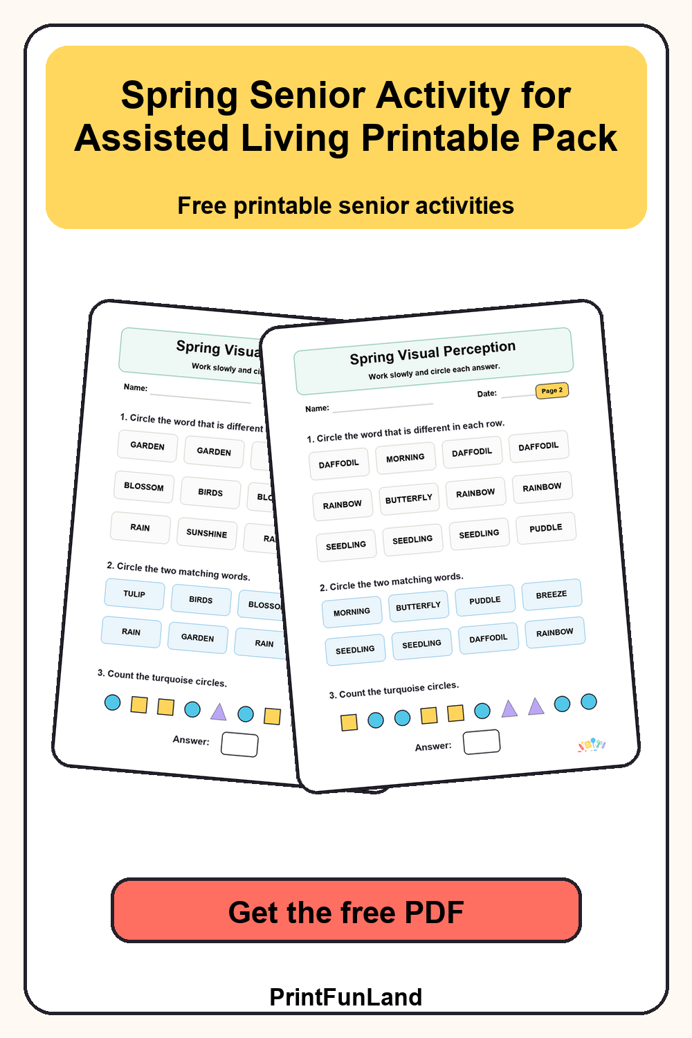 Save Spring Senior Activity for Assisted Living for later