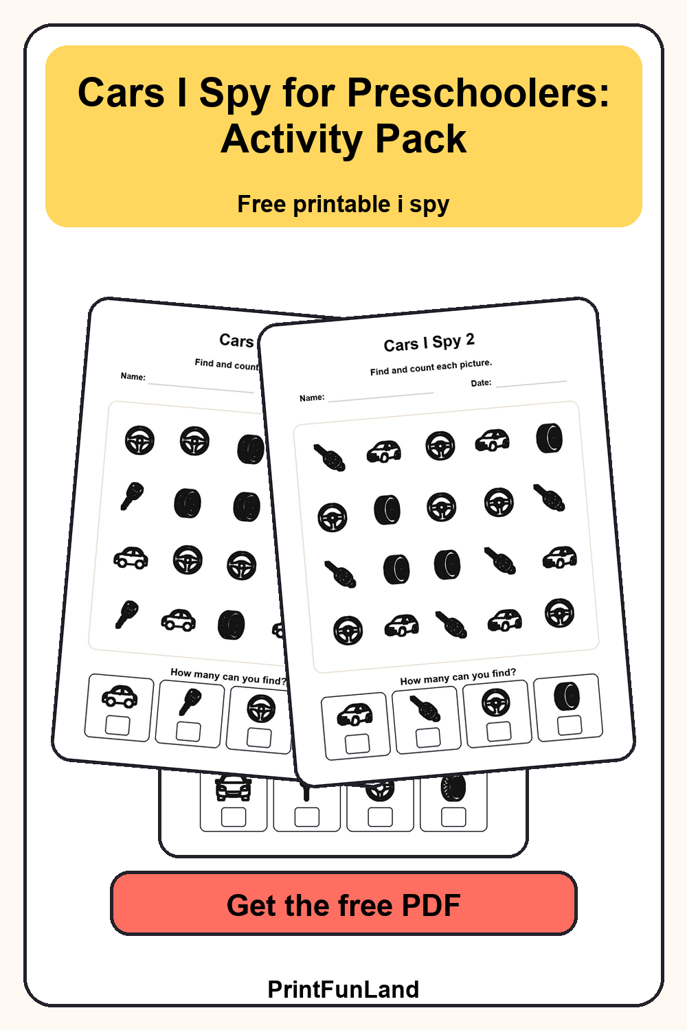 Save Cars I Spy for Preschoolers for later